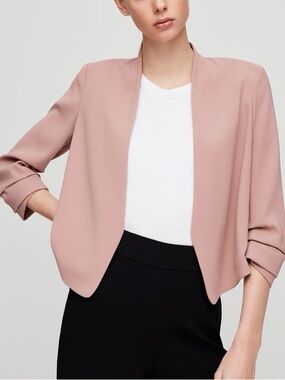 Babaton Dusty Rose Collarless Women's Blazer
